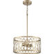 Arelyn 2 Light 13 inch Painted Modern Gold Pendant Ceiling Light