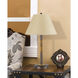 Soho 24 inch 100 watt Rust Table Lamp Portable Light