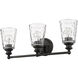 Mae 3 Light 23 inch Oil-Rubbed Bronze Vanity Light Wall Light