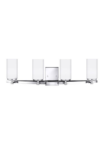 Alturas 4 Light 30.5 inch Chrome Wall Bath Fixture Wall Light
