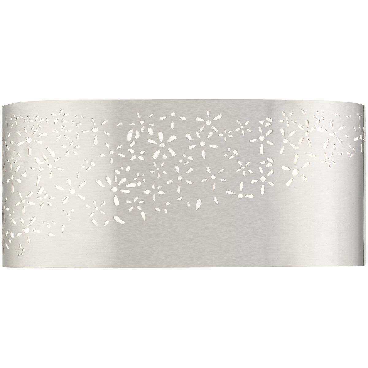 Noria 2 Light 13 inch Brushed Nickel ADA Vanity Sconce Wall Light