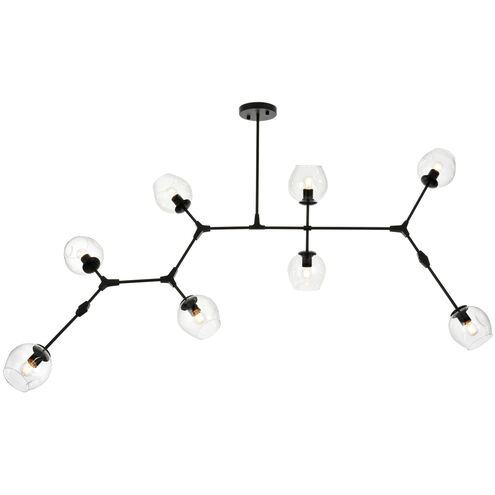 Cavoli 8 Light 32 inch Black Chandelier Ceiling Light