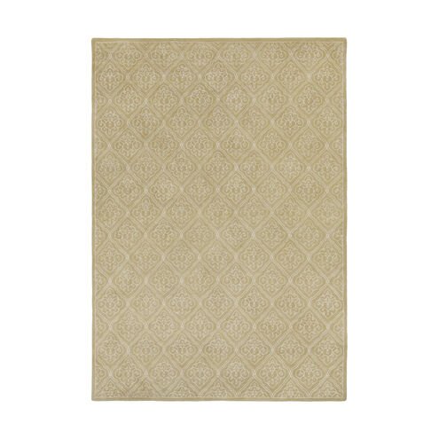 Modern Classics 156 X 108 inch Green and Neutral Area Rug, Wool