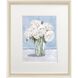 Florals Collection Blue Framed Art