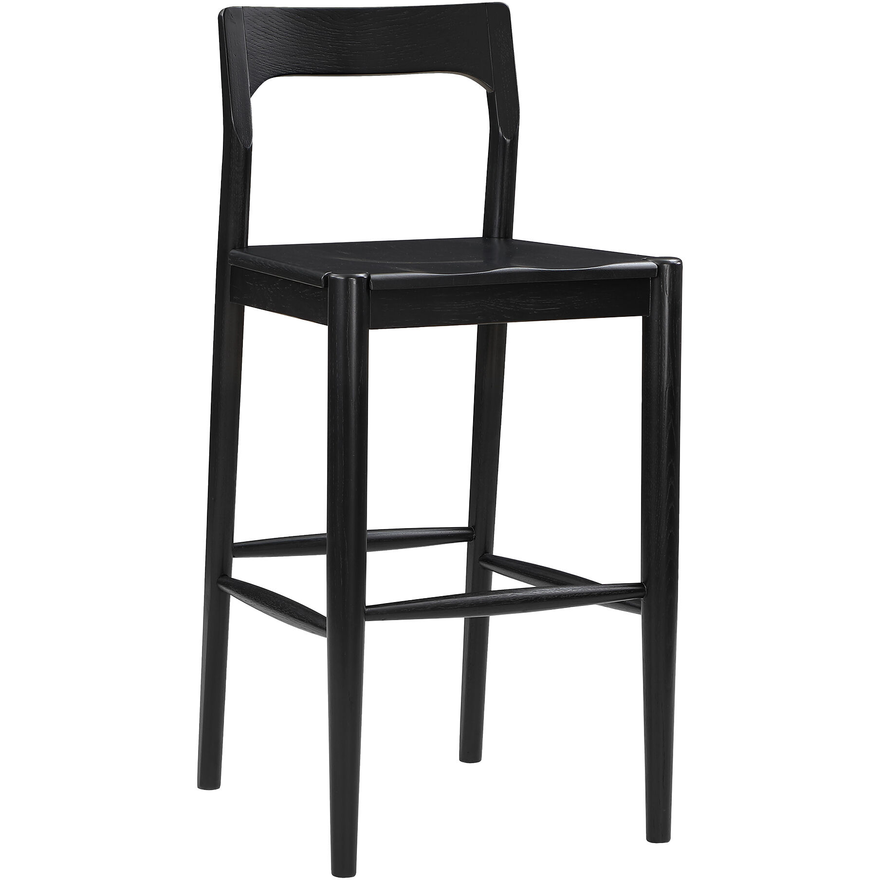 Owing 42 inch Black Bar Stool