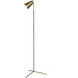 Maggie 65.5 inch 60.00 watt Antique Brass Floor Lamp Portable Light