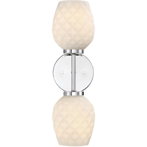 Dita Wall Sconce Wall Light in Polished Nickel