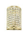 Grammercy 1 Light 6 inch Hand Applied Winter Gold ADA ADA Wall Sconce Wall Light