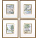 Along the Way Blue and Green and Brown and Multi Framed Art
