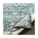 Isaac 89 X 61 inch Ink Blue Rug, Rectangle
