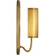 Marie Flanigan Sadie LED 4.25 inch Soft Brass Wall Sconce Wall Light