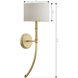 Molvene 1 Light 8 inch Legacy Brass Wall Sconce Wall Light