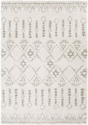 Serengeti Shag 36 X 24 inch Taupe/Khaki/Ivory/Dark Brown Rugs, Rectangle