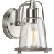 Conway 1 Light 6 inch Brushed Nickel Bath Vanity Wall Light