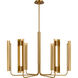 Kelly by Kelly Wearstler Carson LED 36.13 inch Burnished Brass Chandelier Ceiling Light