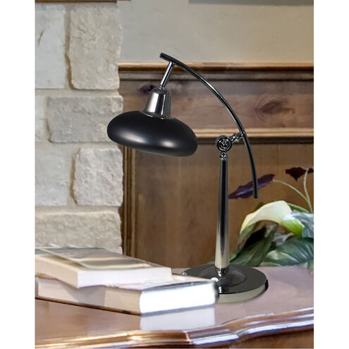 Springdale 19 inch 7.50 watt Polished Nickel Desk Lamp Portable Light
