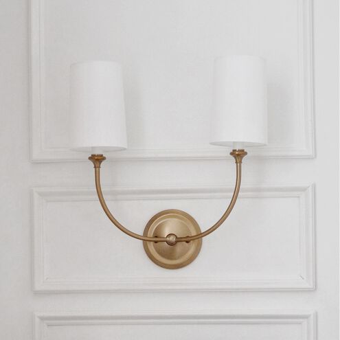 Sylvan Sconce Wall Light in Vibrant Gold