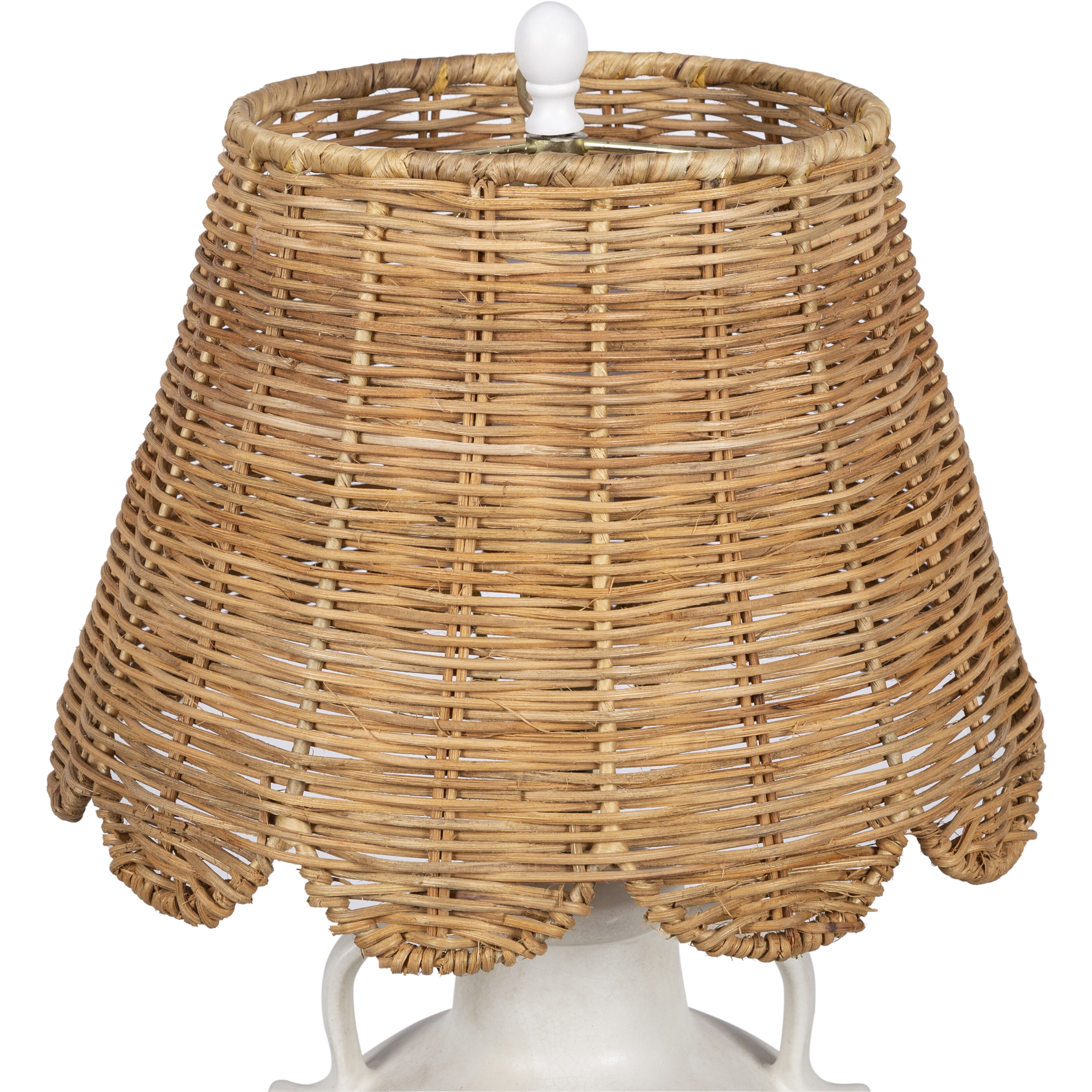 Galloway 24 inch 9 watt White Table Lamp Portable Light