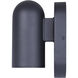 Bergen LED 6.5 inch Black Outdoor Lantern