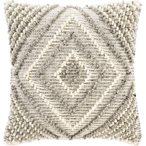 Faroe 22 X 22 inch Cream Pillow Kit, Square