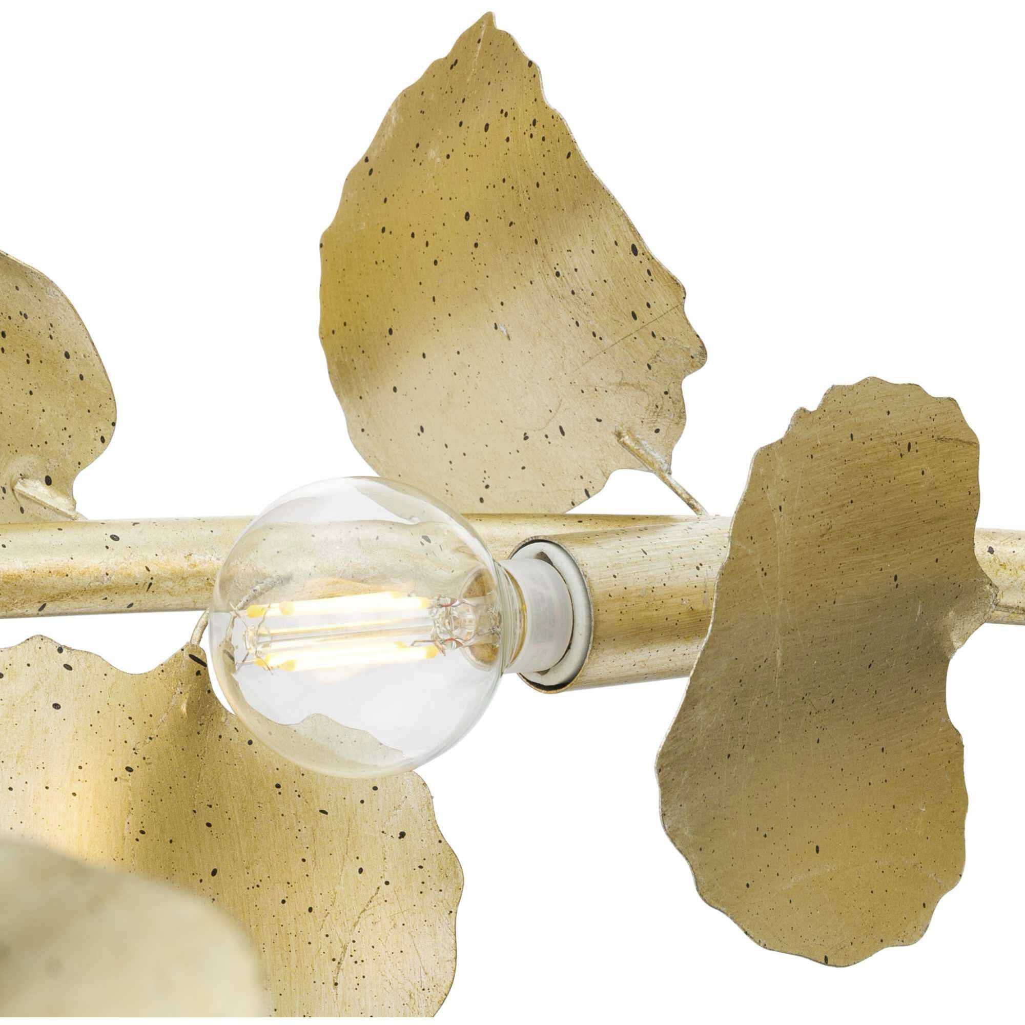 Laurel 8 Light 38 inch Gilded Silver Chandelier Ceiling Light, Design Series