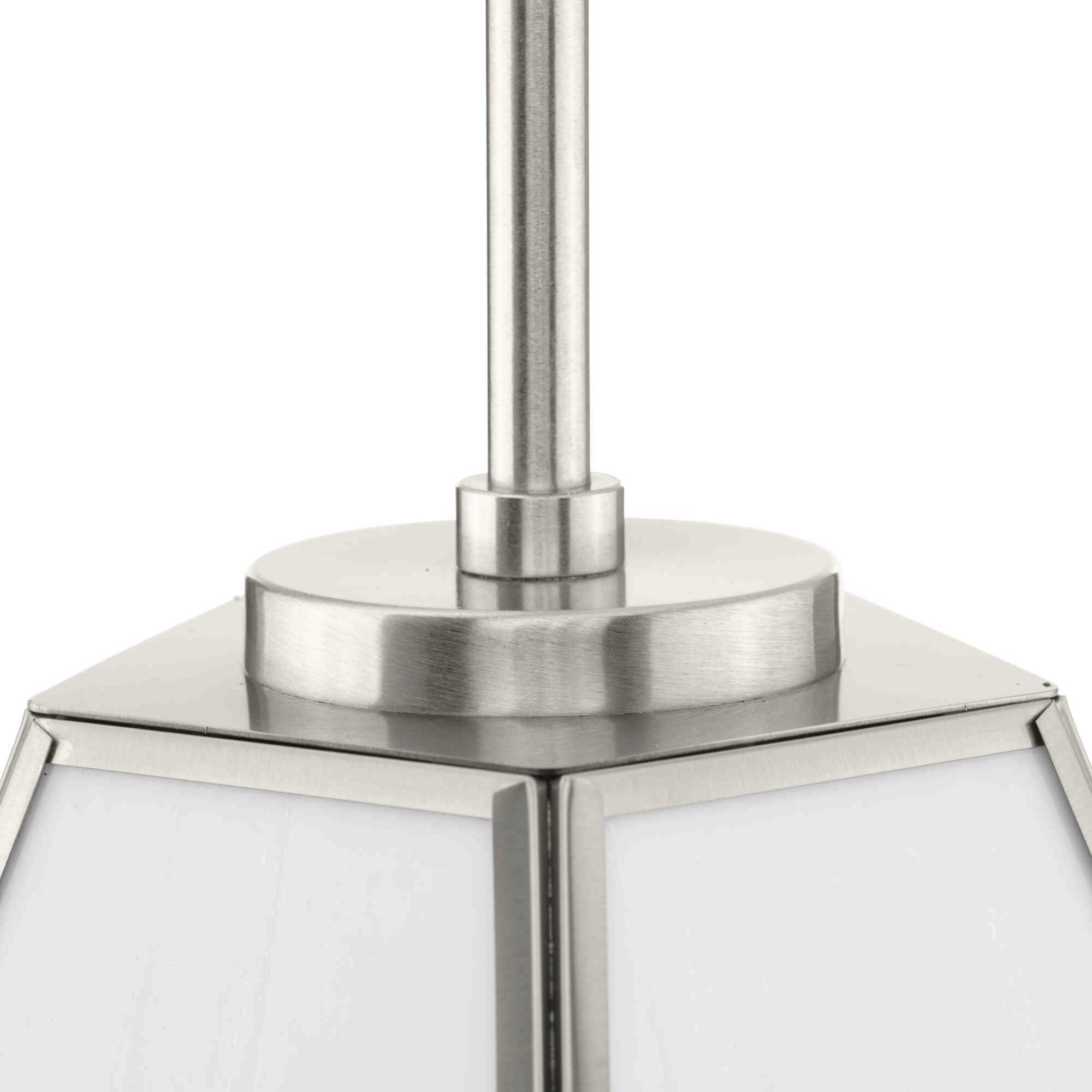 Latham 1 Light 9 inch Brushed Nickel Pendant Ceiling Light