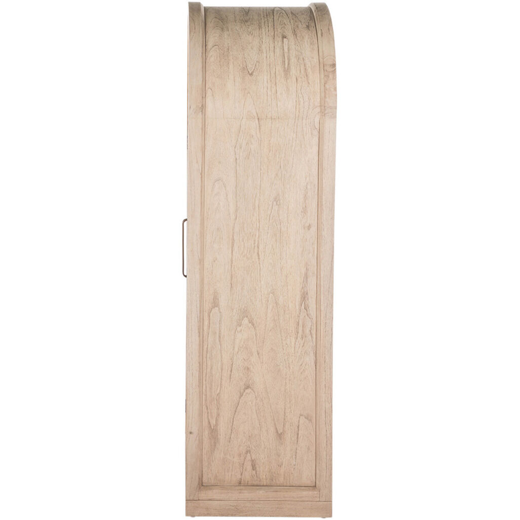 Elba Blonde Natural / Antique Bronze Cabinet