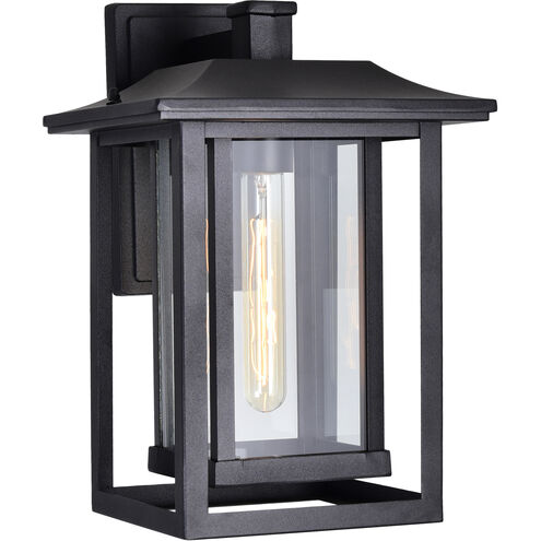 Winfield 1 Light 13.5 inch Black Outdoor Wall Light