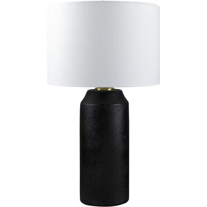 Eclat 29.5 inch 100 watt Black Accent Table Lamp Portable Light