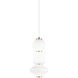 Dango LED 6.38 inch Oxidized Gold Pendant Ceiling Light