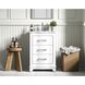 Knox 24 X 34 inch White Bathroom Vanity Cabinet