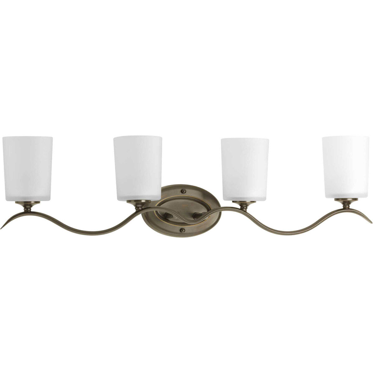 Briscoe 4 Light 31 inch Antique Bronze Bath Vanity Wall Light