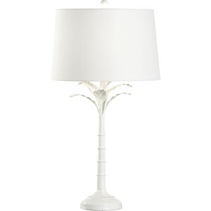 Palma 22 inch 100.00 watt White/Cream Table Lamp Portable Light