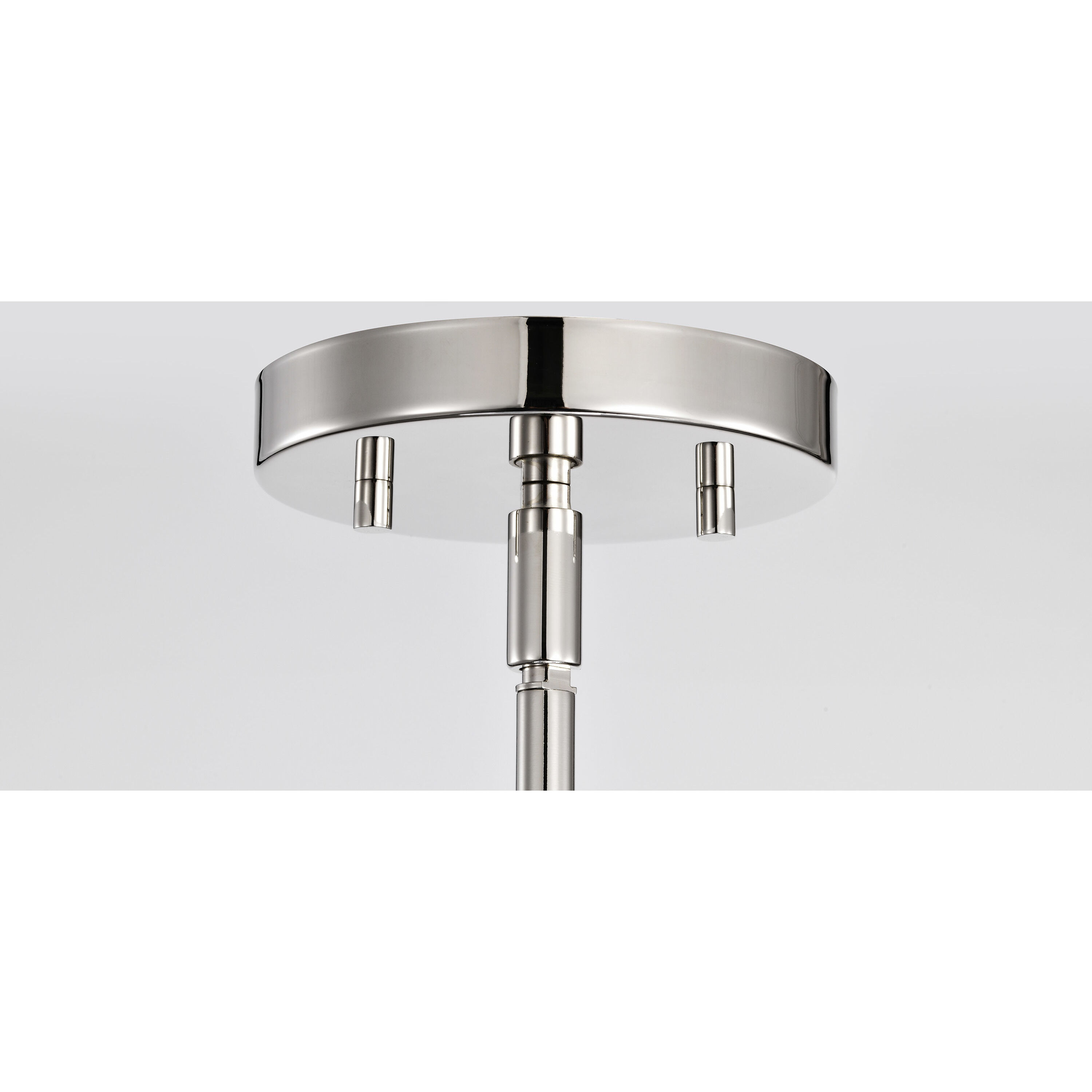 Yorktown 1 Light 10 inch Polished Nickel Pendant Ceiling Light