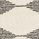 Beni Shag 87 X 31 inch Black Rug in 2.5 x 8, Runner