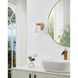 Valentina 1 Light 6.25 inch Champagne Gold Vanity Light Wall Light