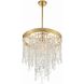 Winfield 5 Light 20 inch Antique Gold Chandelier Ceiling Light
