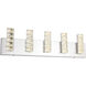 Canada LED 26 inch Chrome LED Bathroom Vanity Lighting Wall Light