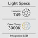 Canoga Linear Chandelier Ceiling Light, Large