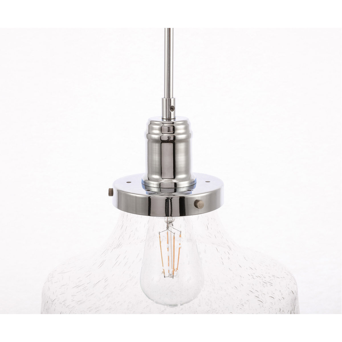 Lyle 1 Light 11 inch Chrome Pendant Ceiling Light