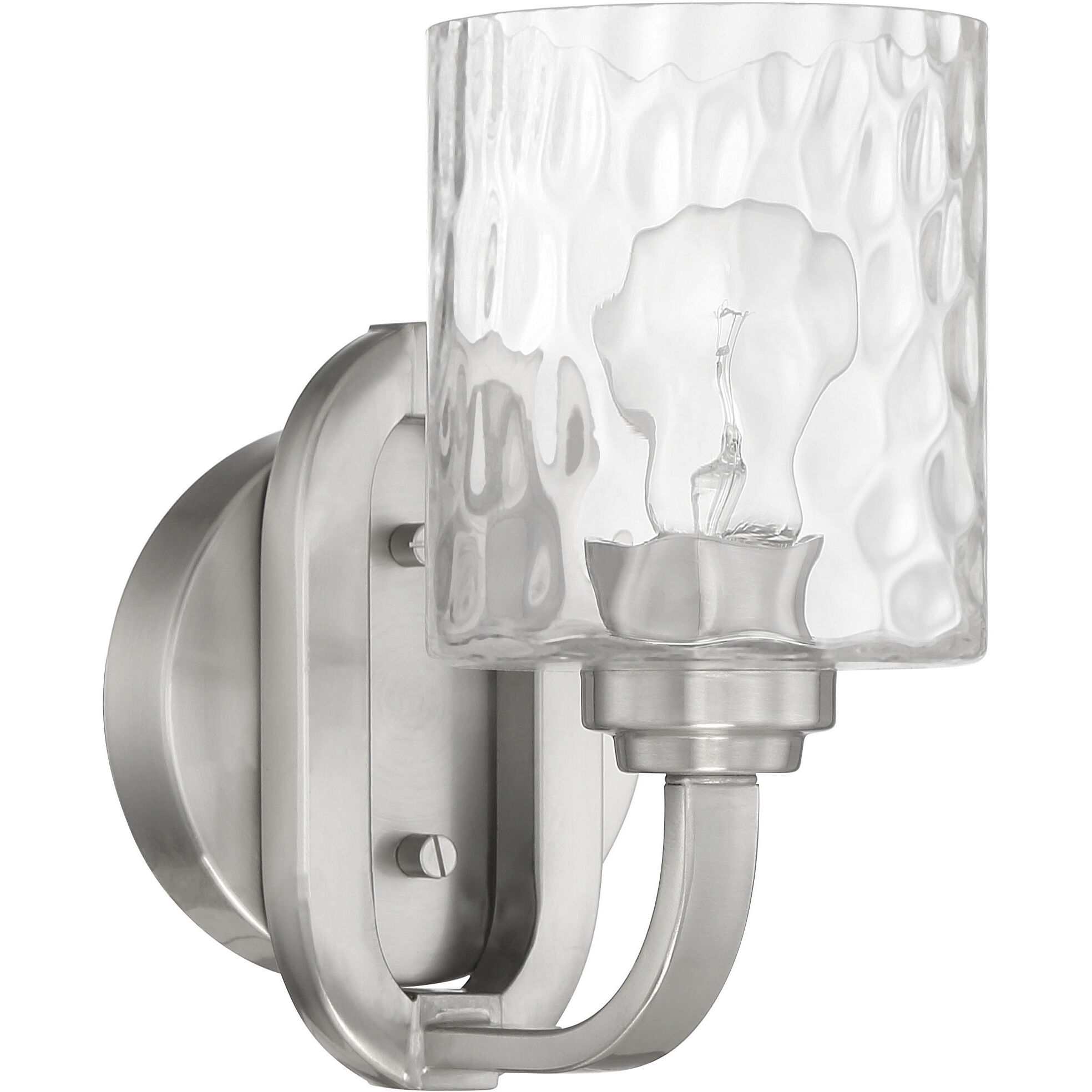 Collins 1 Light 5 inch Brushed Polished Nickel Wall Sconce Wall Light