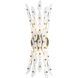 Sorra 2 Light 8 inch Painted Legacy Brass Wall Sconce Wall Light
