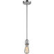 Franklin Restoration Bullet LED 7 inch Polished Chrome Mini Pendant Ceiling Light in Seedy