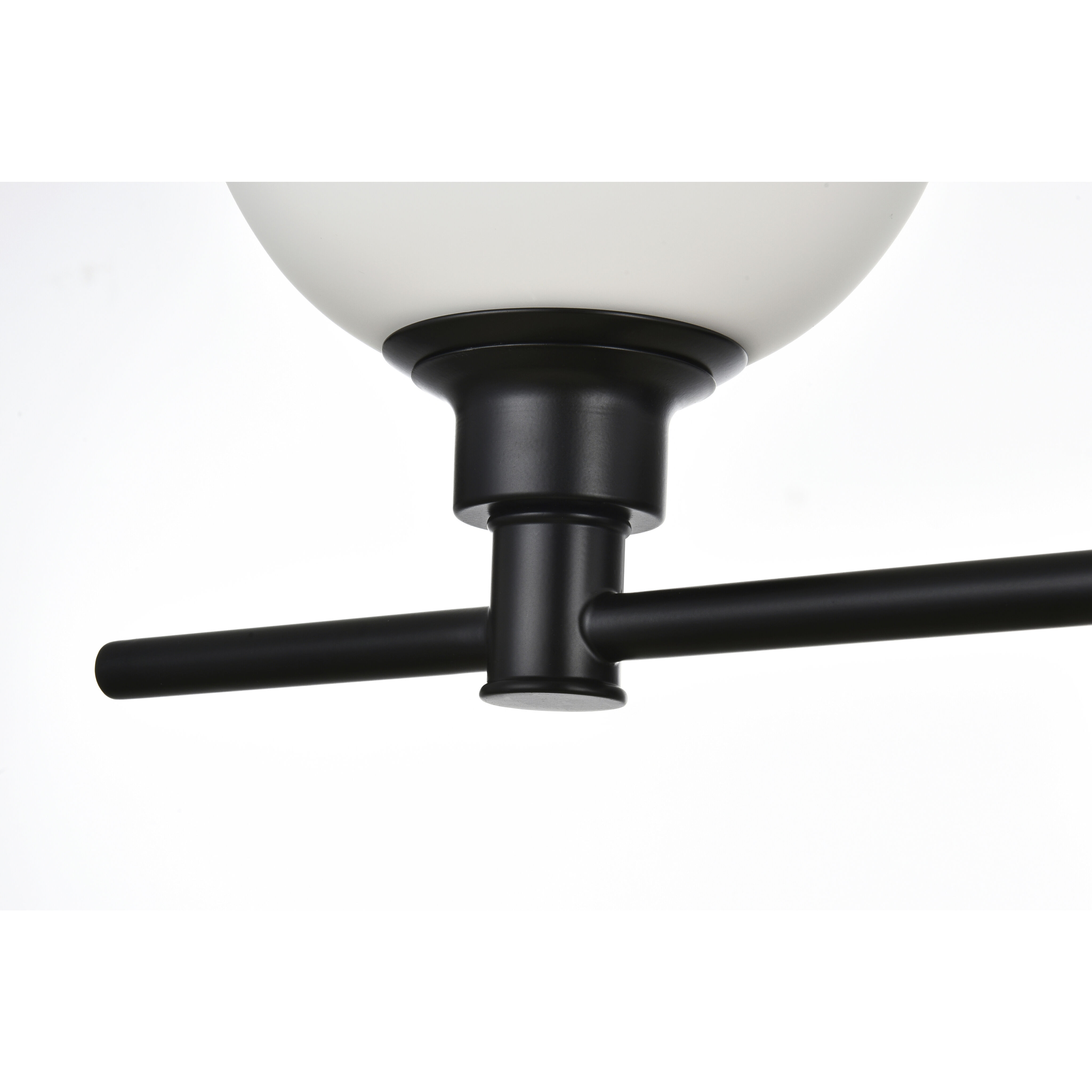 Cordelia 5 Light 47 inch Black Bath Sconce Wall Light