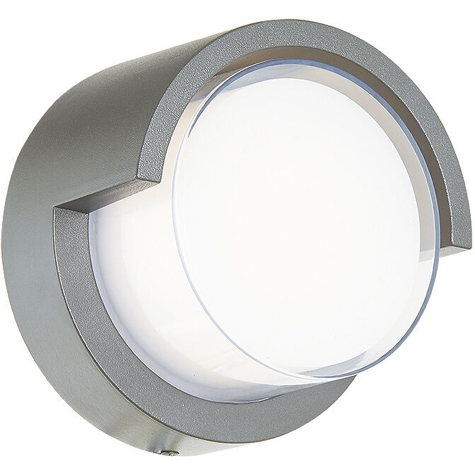 Geo LED 3.9 inch Silica Outdoor Wall Light