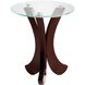 Nassau Brown with Clear Table Base