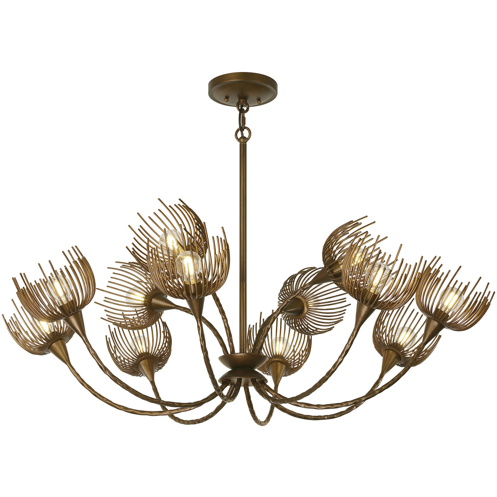 Protea 12 Light 40 inch Manchester Chandelier Ceiling Light