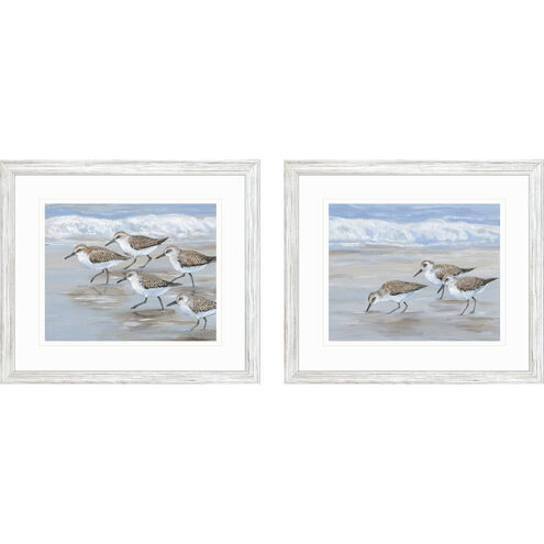 Animals Collection Blue Framed Art