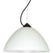 Tessa 1 Light Black Cord Pendant Ceiling Light