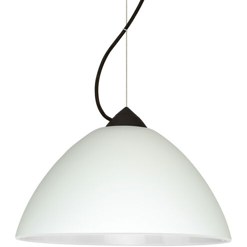 Tessa 1 Light Black Cord Pendant Ceiling Light